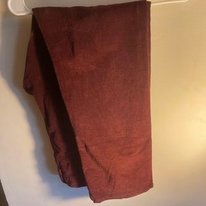 Hurley Brand Burgundy Corduroy Pants